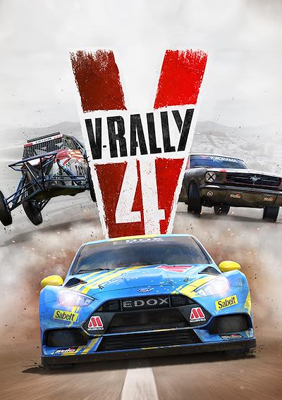 Cover image for the game V-Rally 4