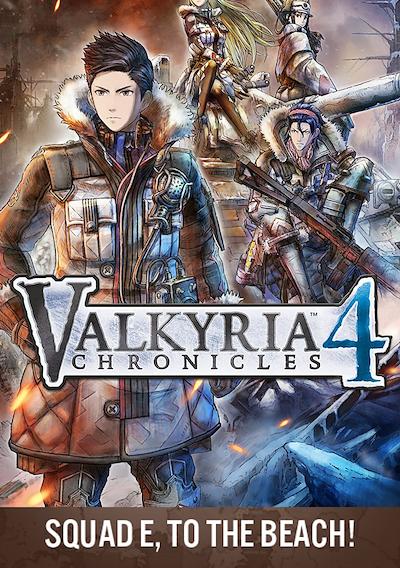 Cover image for the game Valkyria Chronicles 4 : Squad E, to the Beach!