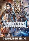 Cover image for the game Valkyria Chronicles 4 : Squad E, to the Beach!