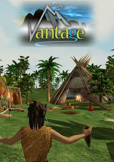 Cover image for the game Vantage: Primitive Survival Game