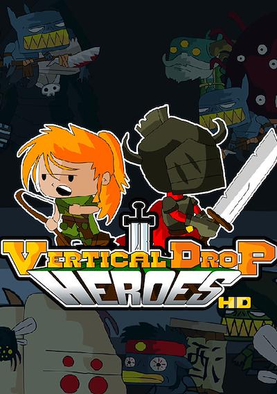 Cover image for the game Vertical Drop Heroes HD