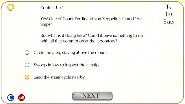 Image for the game Victoriana - Steampunk Text Adventure
