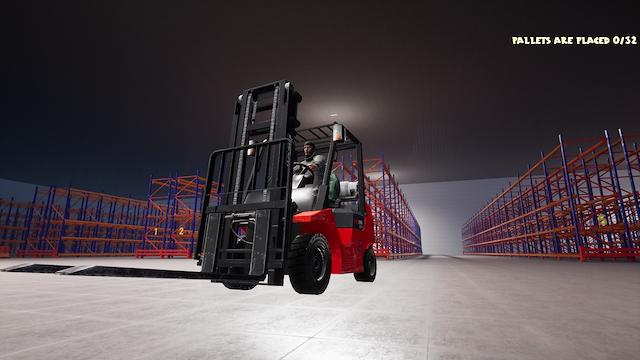 Image for the game Warehouse Simulator: Forklift Driver
