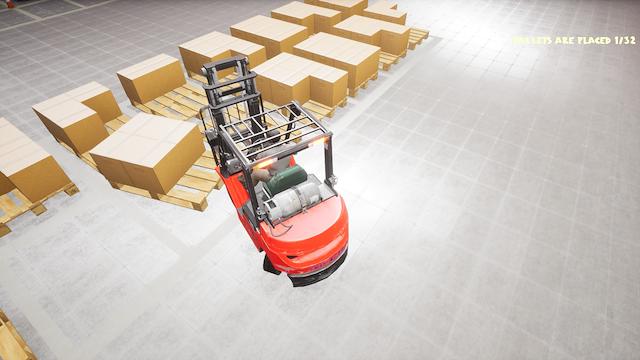 Image for the game Warehouse Simulator: Forklift Driver