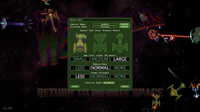 Image for the game Weird Worlds: Return to Infinite Space