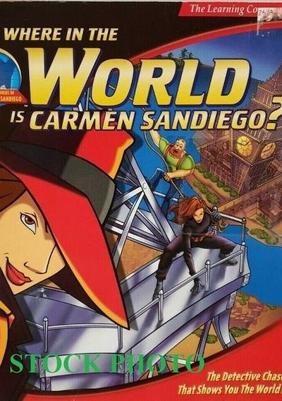 Cover image for the game Where in the World Is Carmen Sandiego?