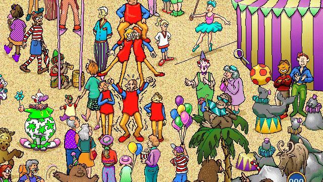 Image for the game Where's Waldo at the Circus