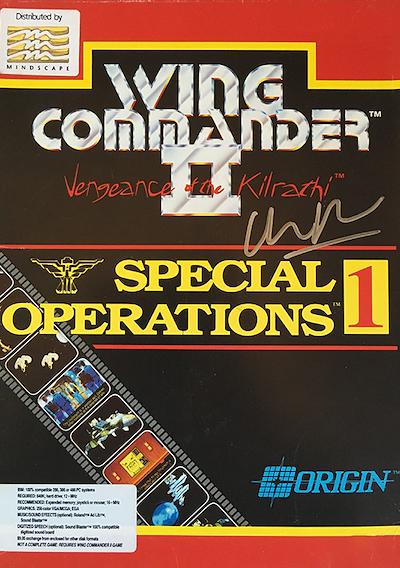 Cover image for the game Wing Commander II: Vengeance of the Kilrathi - Special Operations 1