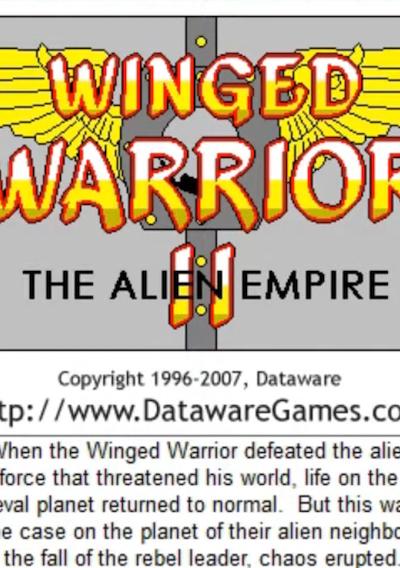 Cover image for the game Winged Warrior II: The Alien Empire