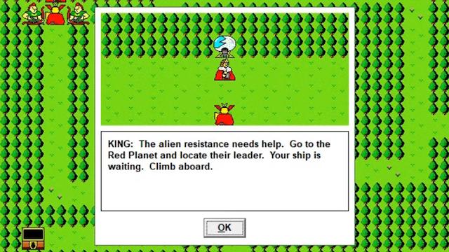 Image for the game Winged Warrior II: The Alien Empire