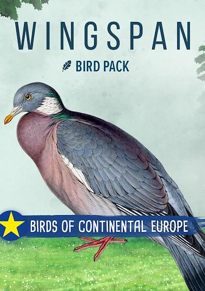 Cover image for the game Wingspan: Bird Pack - Birds of Continental Europe