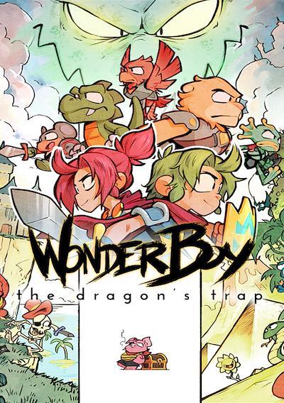 Cover image for the game Wonder Boy: The Dragon's Trap