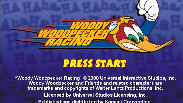 Image for the game Woody Woodpecker Racing