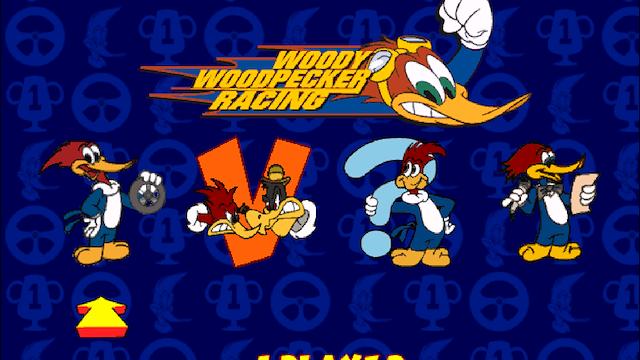 Image for the game Woody Woodpecker Racing