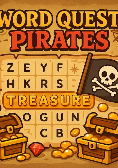 Cover image for the game Word Quest Pirates