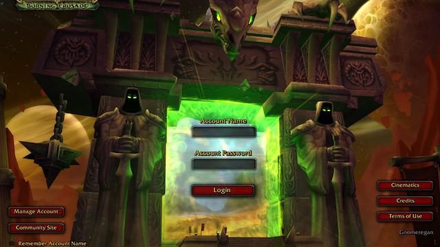 Image for the game World of Warcraft: The Burning Crusade