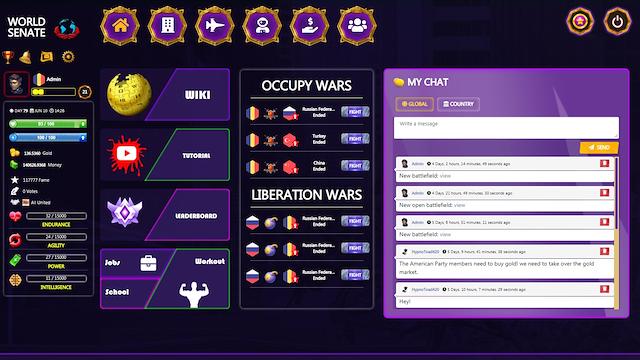 Image for the game World Senate Game - Free Online Multiplayer Game