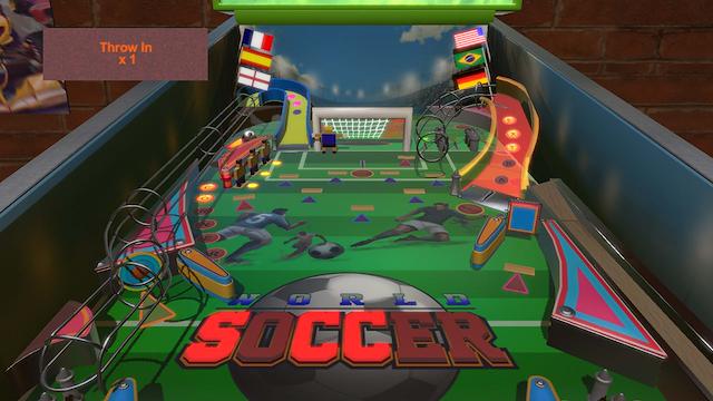 Image for the game World Soccer Pinball