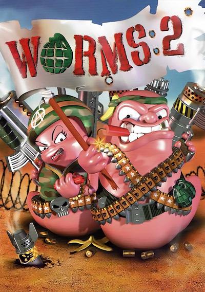 Cover image for the game Worms 2