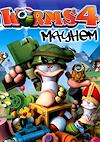 Cover image for the game Worms 4: Mayhem