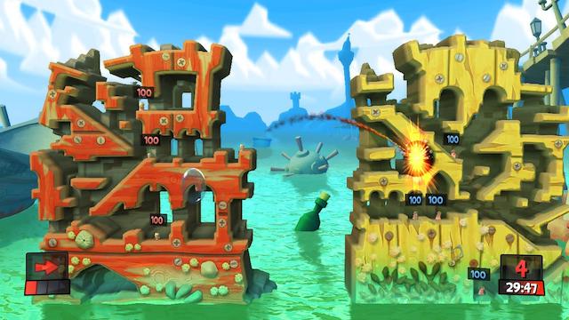 Image for the game Worms Revolution