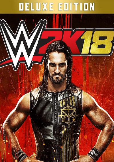Cover image for the game WWE 2K18: Deluxe Edition