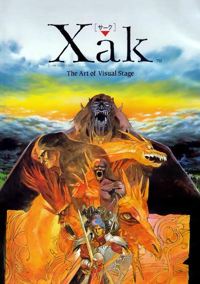 Cover image for the game Xak: The Art of Visual Stage