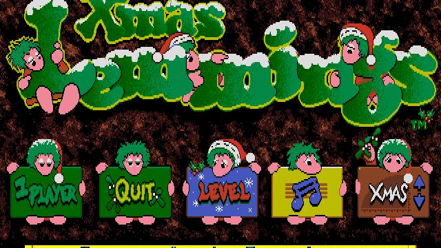 Image for the game Xmas Lemmings