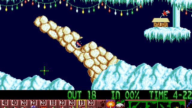 Image for the game Xmas Lemmings