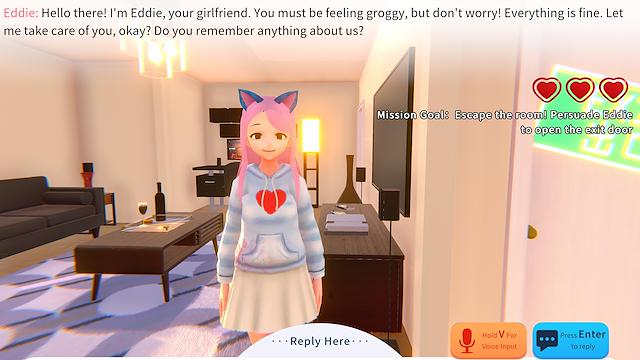 Image for the game Yandere AI Girlfriend Simulator: With You Til The End