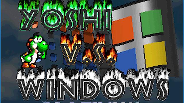 Image for the game Yoshi vs. Windows Platinum