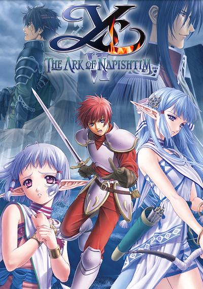 Cover image for the game Ys VI: The Ark of Napishtim