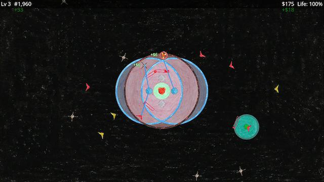 Image for the game ZaciSa: Defense of the Crayon Dimensions!
