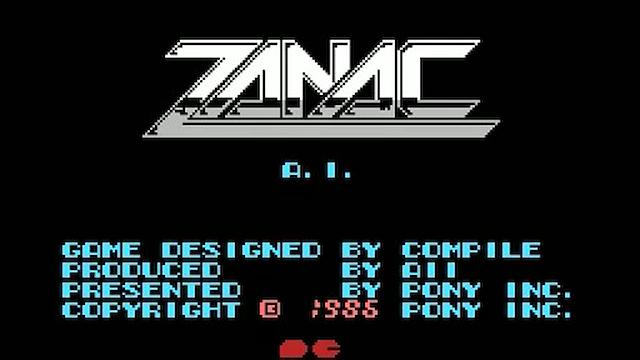 Image for the game Zanac