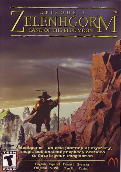 Cover image for the game Zelenhgorm: Episode I - Land of the Blue Moon