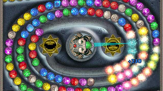 Image for the game Zuma Deluxe