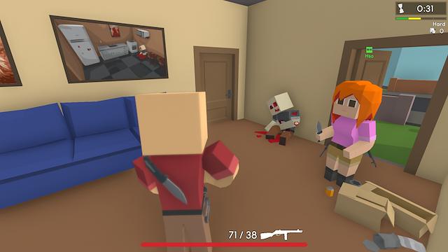 Image for the game Zumbi Blocks 2